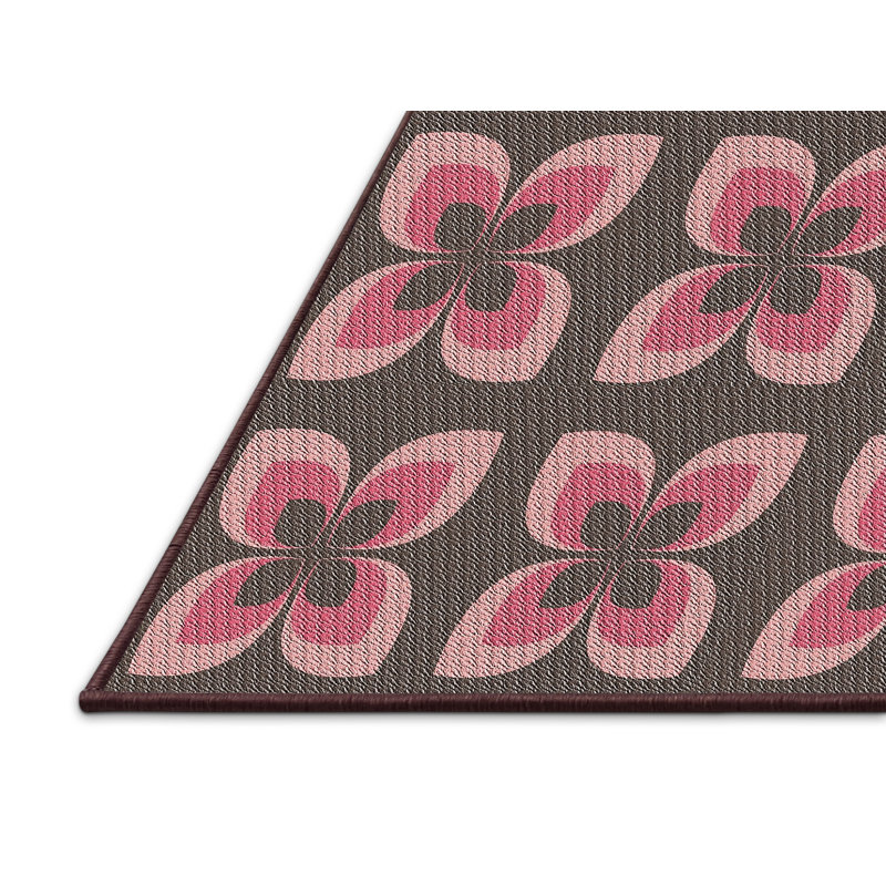 Kew Gardens Floral Indoor Rug, Rectangle 5' x 7'