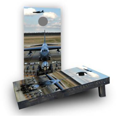 US Airforce Jets cornhole boards