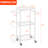 White Yoga Dumbbell Cart