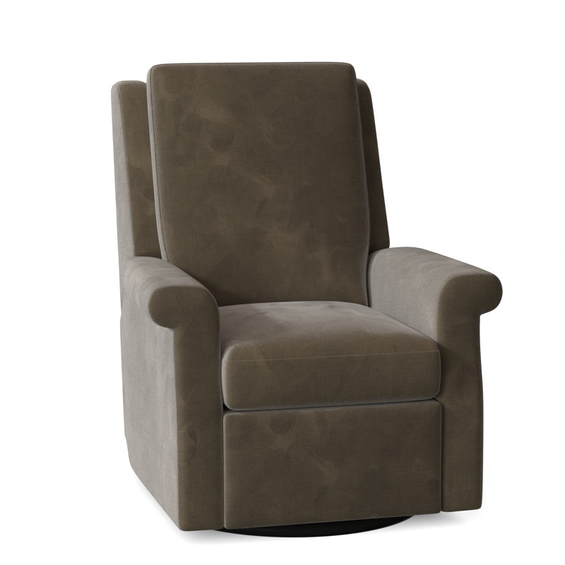 Greek 32.5" Wide Standard Recliner, Manual, Swivel Glider, 2018 Snow