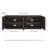 Tyler Rectangular TV Stand for TV's up to 78" in Alder-940417691