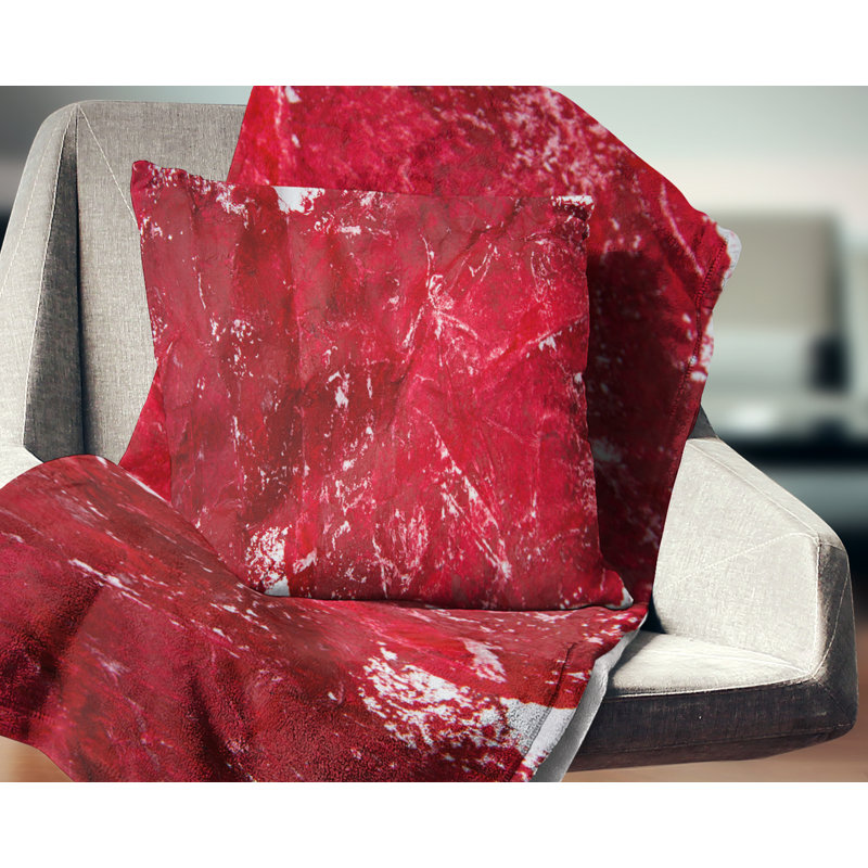 Abstract Throw Pillow, Throw Pillow, 18" x 18"