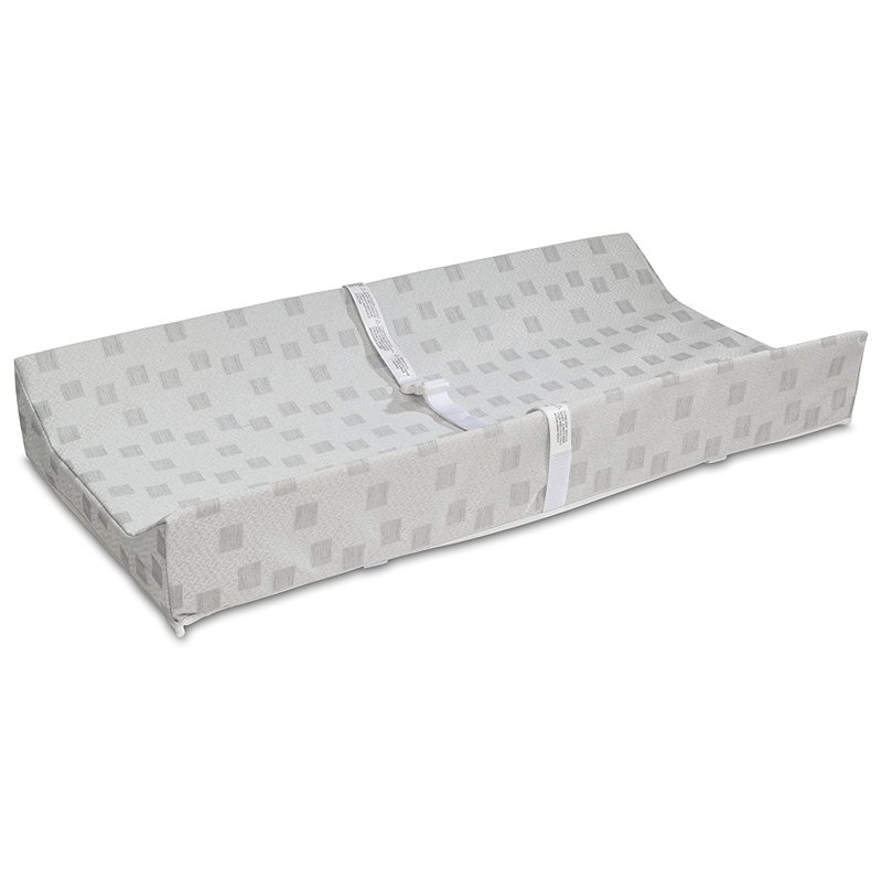 Black Cherry Espresso Wooden Changing Table with Safety Strap