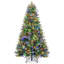 Arbre de Noël artificiel éclairé 7 pi