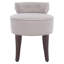 Tabouret de coiffeuse en bois massif
