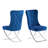 Ottomanson Set of 2 Dining Chairs with Elegant for Stylish Seating-1499839824-1499839831