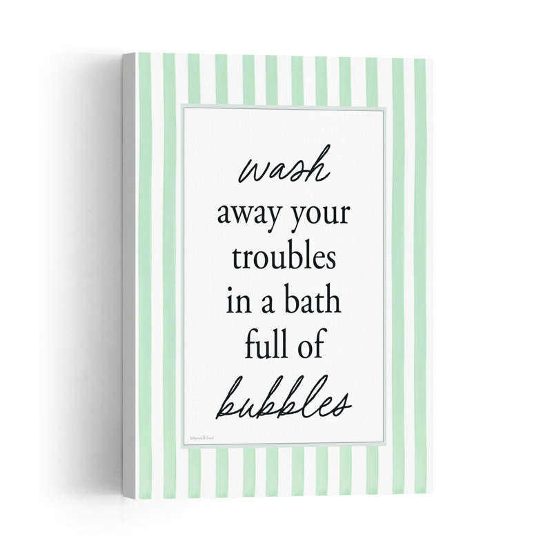 Wash Away Your Troubles Contemporary Abstract Wall Art Print, 152.4cm H x 101.6cm W
