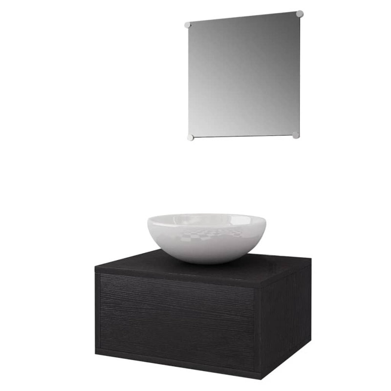 Antwan Bathroom Suite, Black