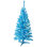 Pre-Lit Medium Pine Artificial Christmas Tree - Sky Blue - Clear Lights