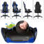 Fauteuil de jeu à haut dossier de style course-44536311