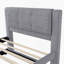 Lit plateforme double avec lit gigogne et lit gigogne double