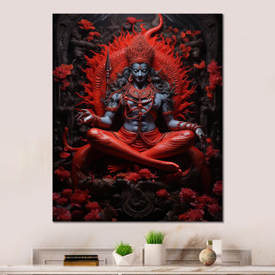 «Hinduism Vishnus Vibrant Vermilion» sur