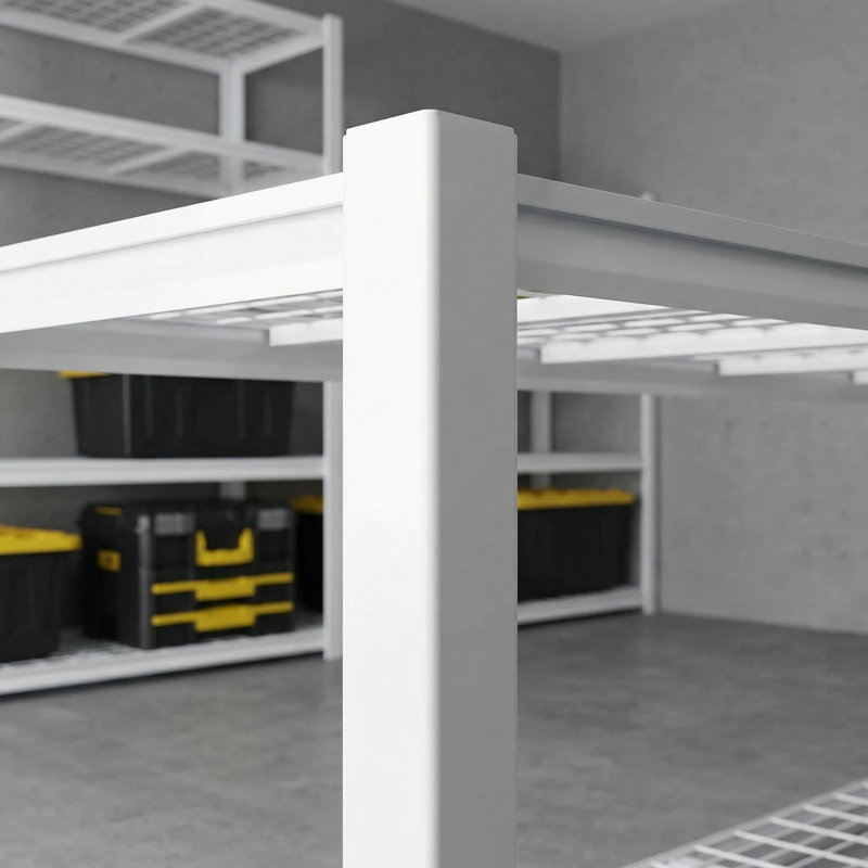 Heavy-Duty 5-Tier Wire Shelving Unit - 3000 LBS Total Capacity With Adjustable Heights & Reinforced Construction For Garage, Warehouse & Industrial Storage