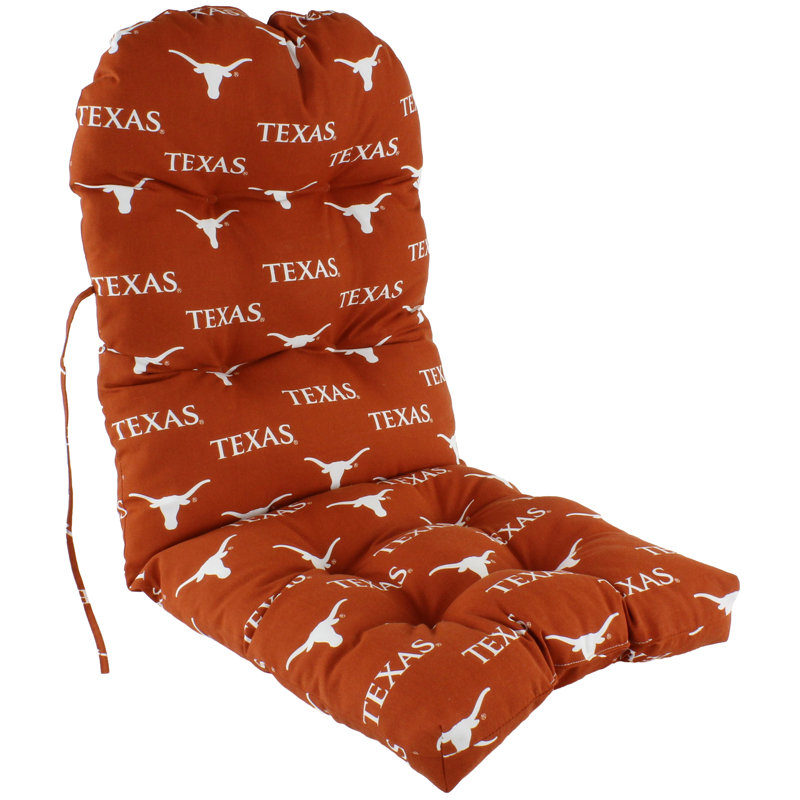 Coussin de chaise adirondack intérieur/extérieur NCAA