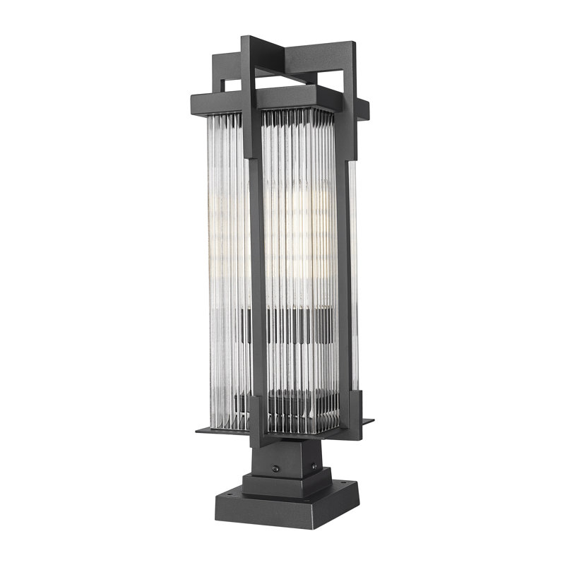 Post Lantern, 27.75" H x 9.25" W x 9.25" D