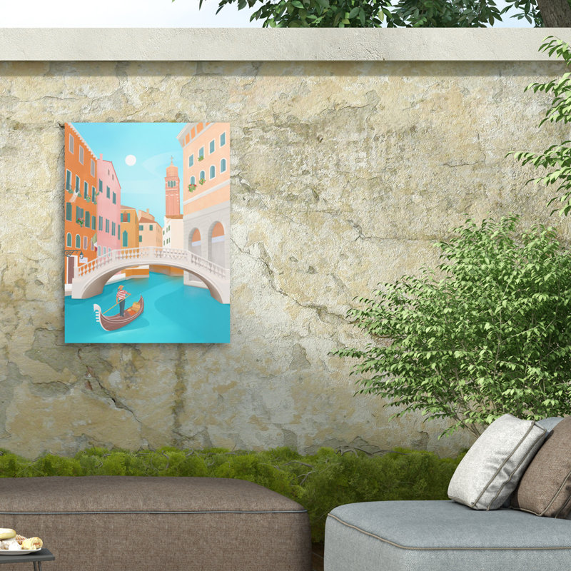 Toile d'extérieur Petra Lizde Venice, H 18 po x l 24 po