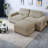 Adjustable Modular Sofas, Polyester Blend, Modern Design For Living And Bedroom