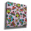 «Garden Moths Pattern Square» par Hello Angel, art mural sur toile-1106291975