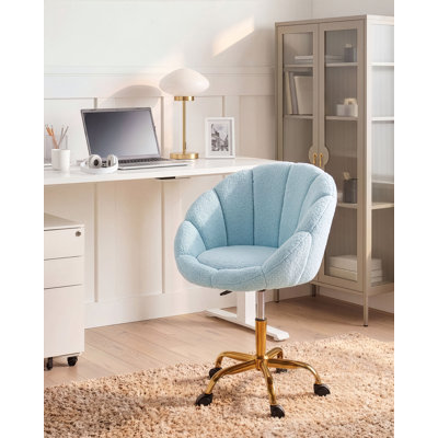 Beliani ANNABELLE Boucle Office Chair