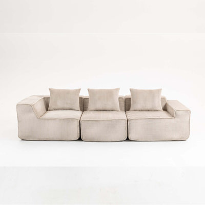 Multi person modular compression sofa that can be freely combined-33005-3