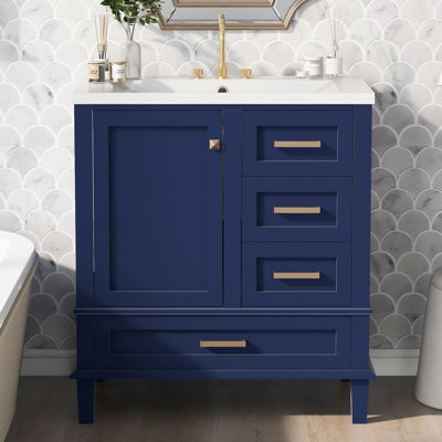 Ensemble de meuble-lavabo simple 30,03 po Megghan