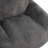 Indoor Bean Bag Chair, Gray Faux Fur