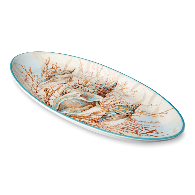 Certified International Escape to the Sea Platter - Thumbnail 5