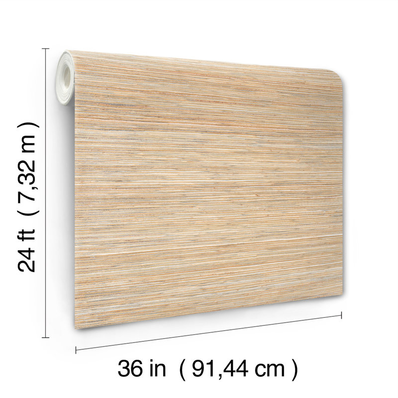 Papier peint en bambou et chanvre, Beige