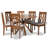 6 - Person Four Leg Dining Set-2106418426
