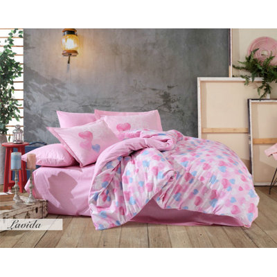 Cotton Floral Duvet Cover