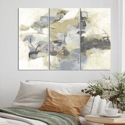 « glam crème rêve iii », reproduction d’image multi-pièces sur toile