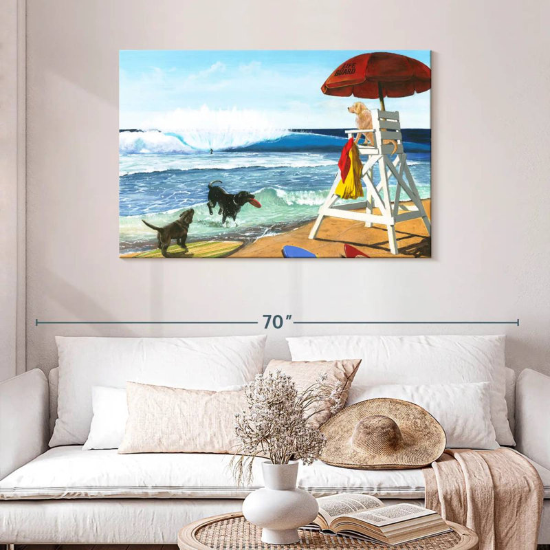 Guard Dog, 30" H x 45" W