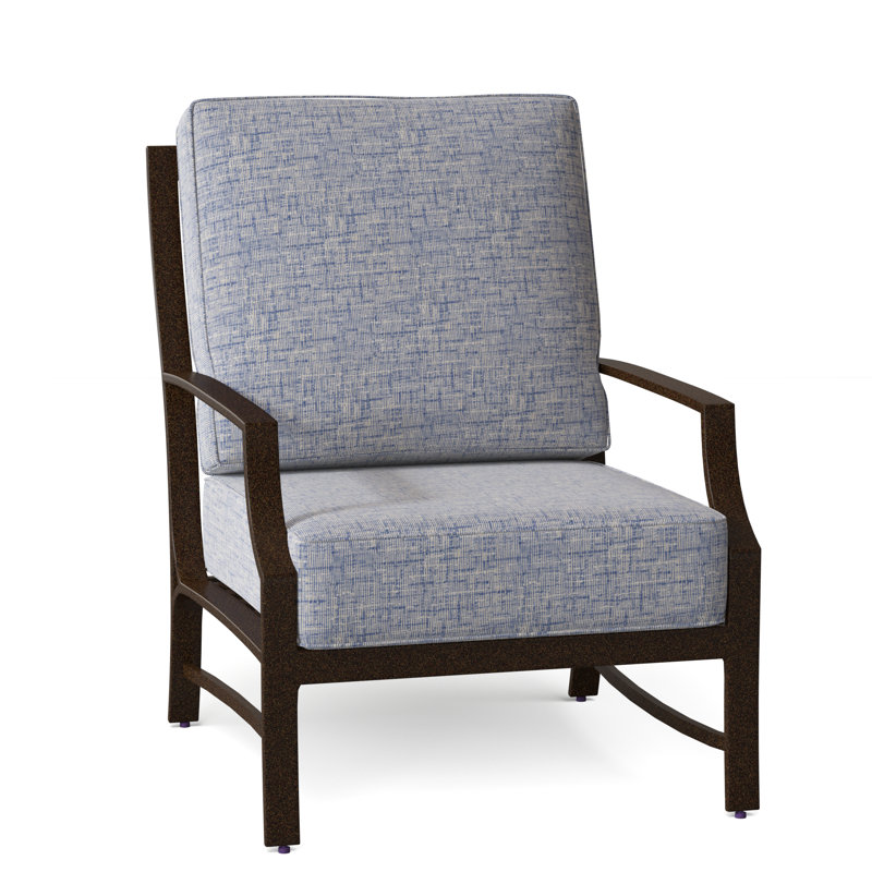 Seal Cove Outdoor Lounge Chair, Chestnut Brown