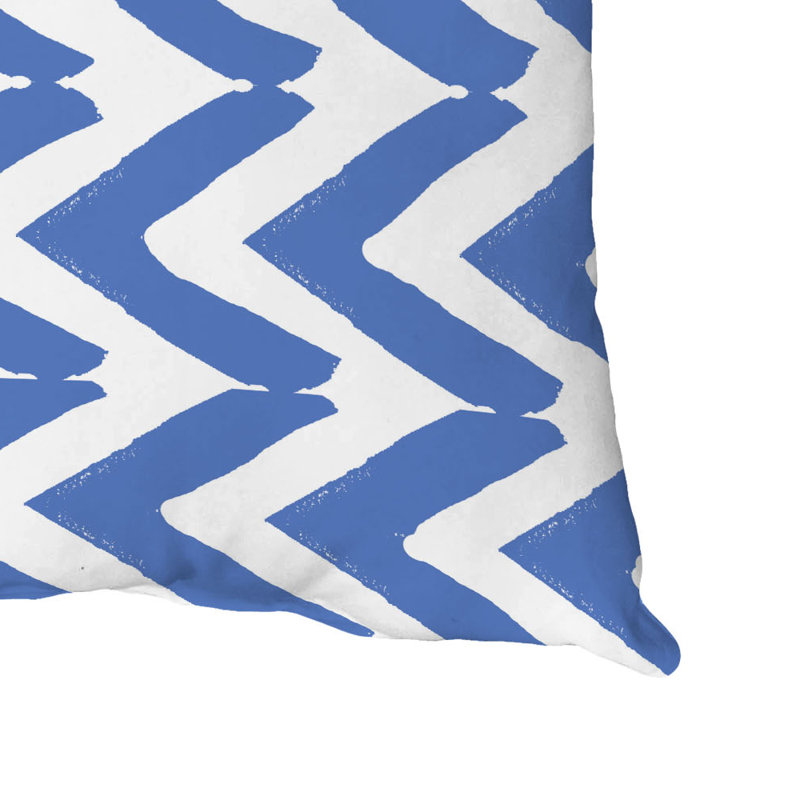 Housse et insert rectangulaires en coton, Bleu, 20 po X 20 po