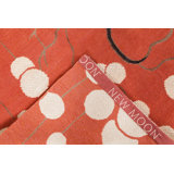 Saru Area Rug in Chocolate Brown/Ivory/Dove Gray/Tan