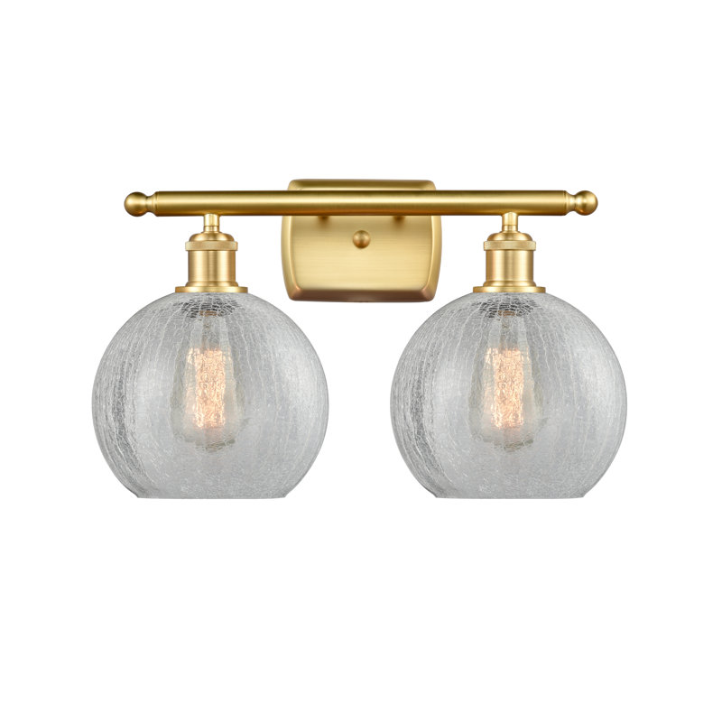 Baptista 2 - Light Dimmable Vanity Light, Satin Gold