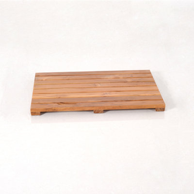 Tapis de douche teck Younkin