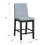 Tabouret gris à hauteur de rassemblement, 2