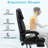 Khajag Executive Chair Big and Tall Office Chair with Footrest-324198134