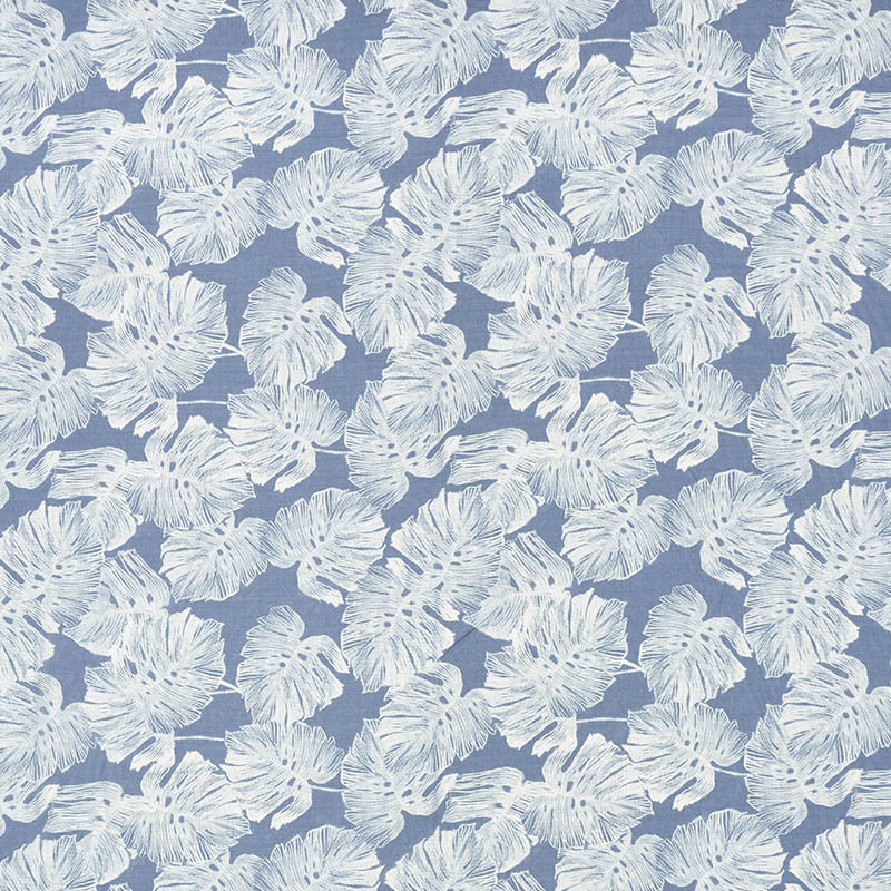Del Coco Sheer Fabric, Blue