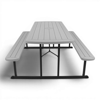 Heavy-Duty Folding Picnic Table 