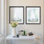 " Soft Sailboat III " 2 - Pieces Painting Print