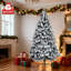 Flocked Artificial Christmas Tree-1111843910