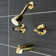 Kingston Brass Duchess Double-Handle Tub and Shower Faucet