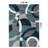Mehul Abstract Machine Woven Area Rug in Blue/Ivory/Gray – Modern Abstract Design, Living Room, Bedroom, Dining Room, Durable Carpet-1835600132