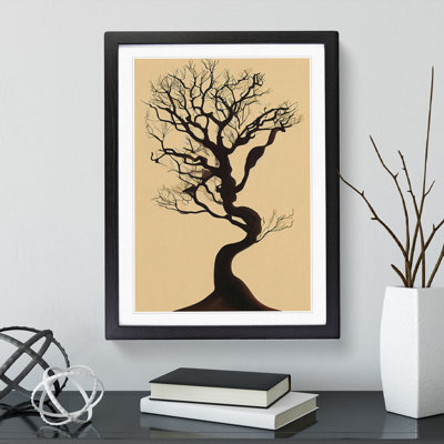 XV1022-4608X The Solo Tree No.2 - Single Picture Frame Print