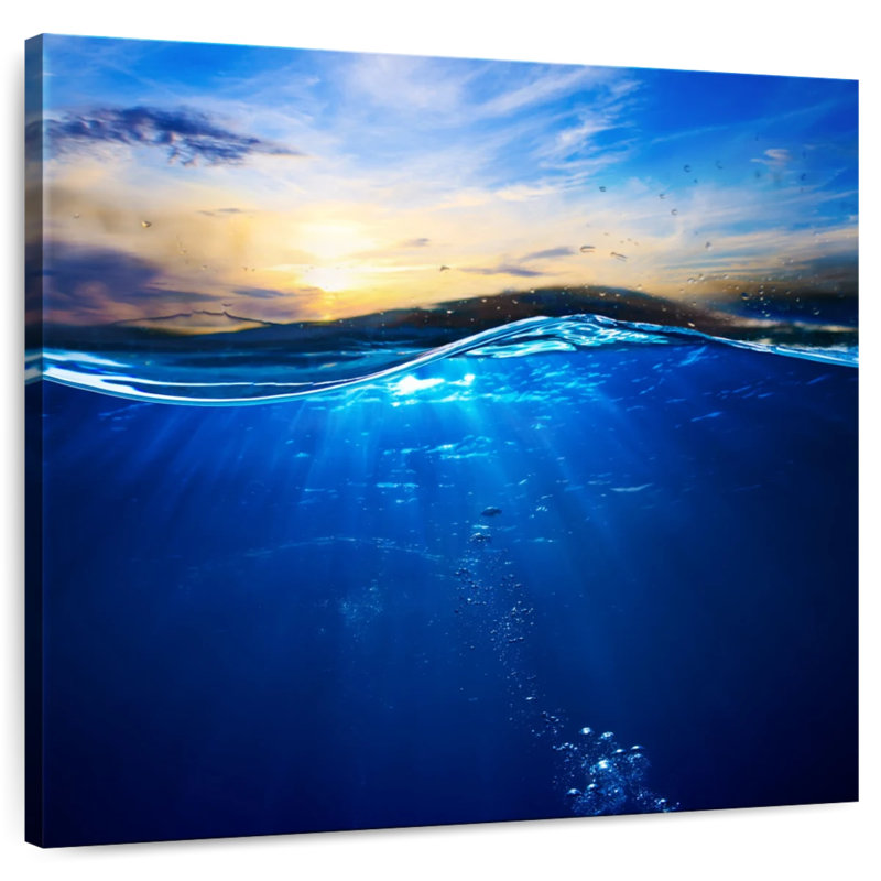 Aletra Sunlight Under The Sea, 39" H x 39" W