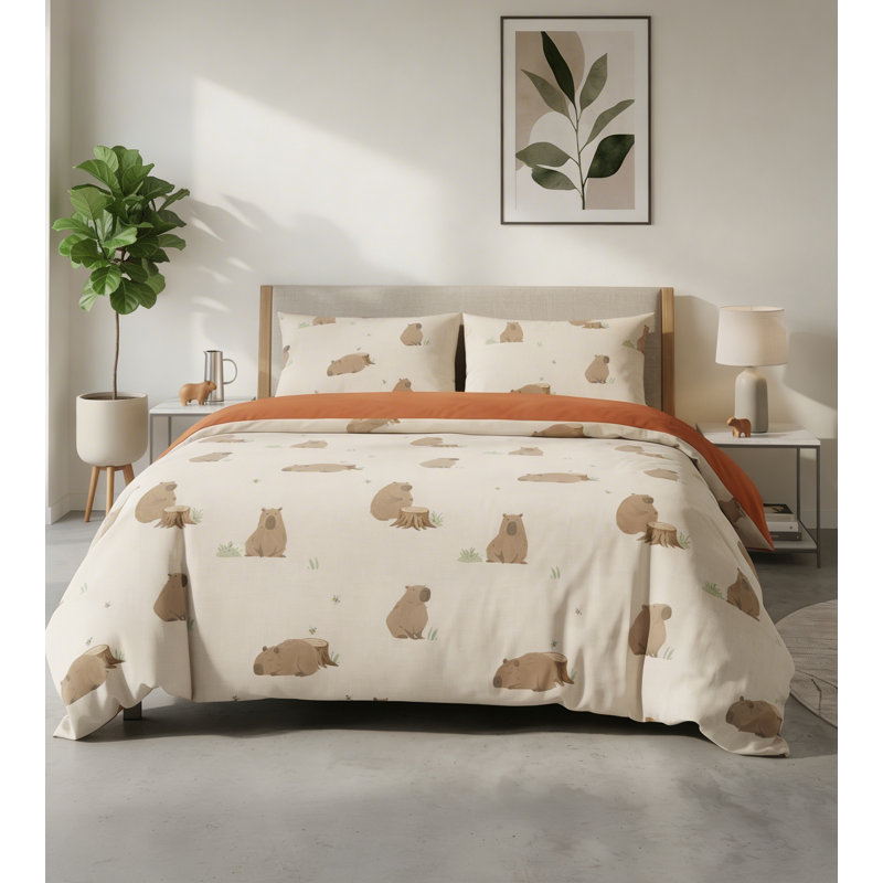 Polyester Duvet Cover Set, Single
