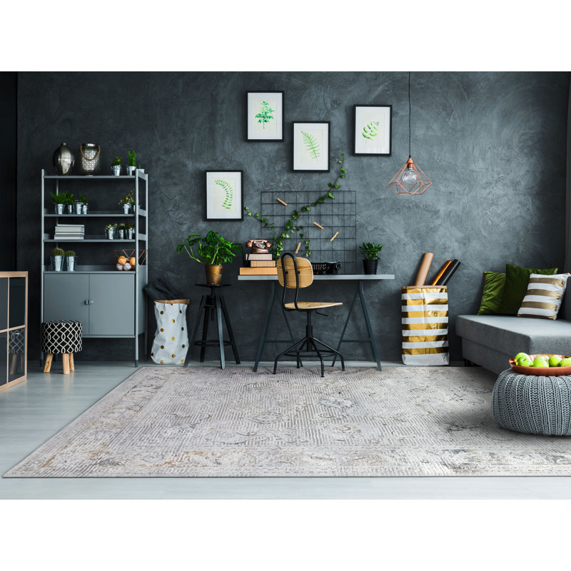 Tapis rectangulaire Reha, Rectangle 7 pi 10 po x 10 pi