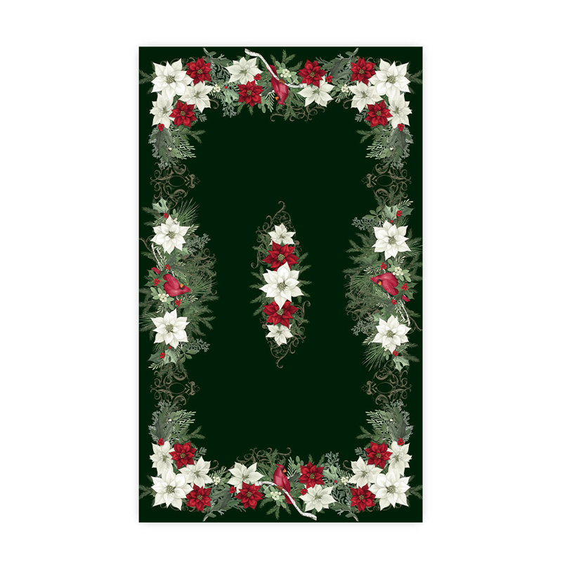 Christmas Elegance Tablecloth, 120" L x 70" W